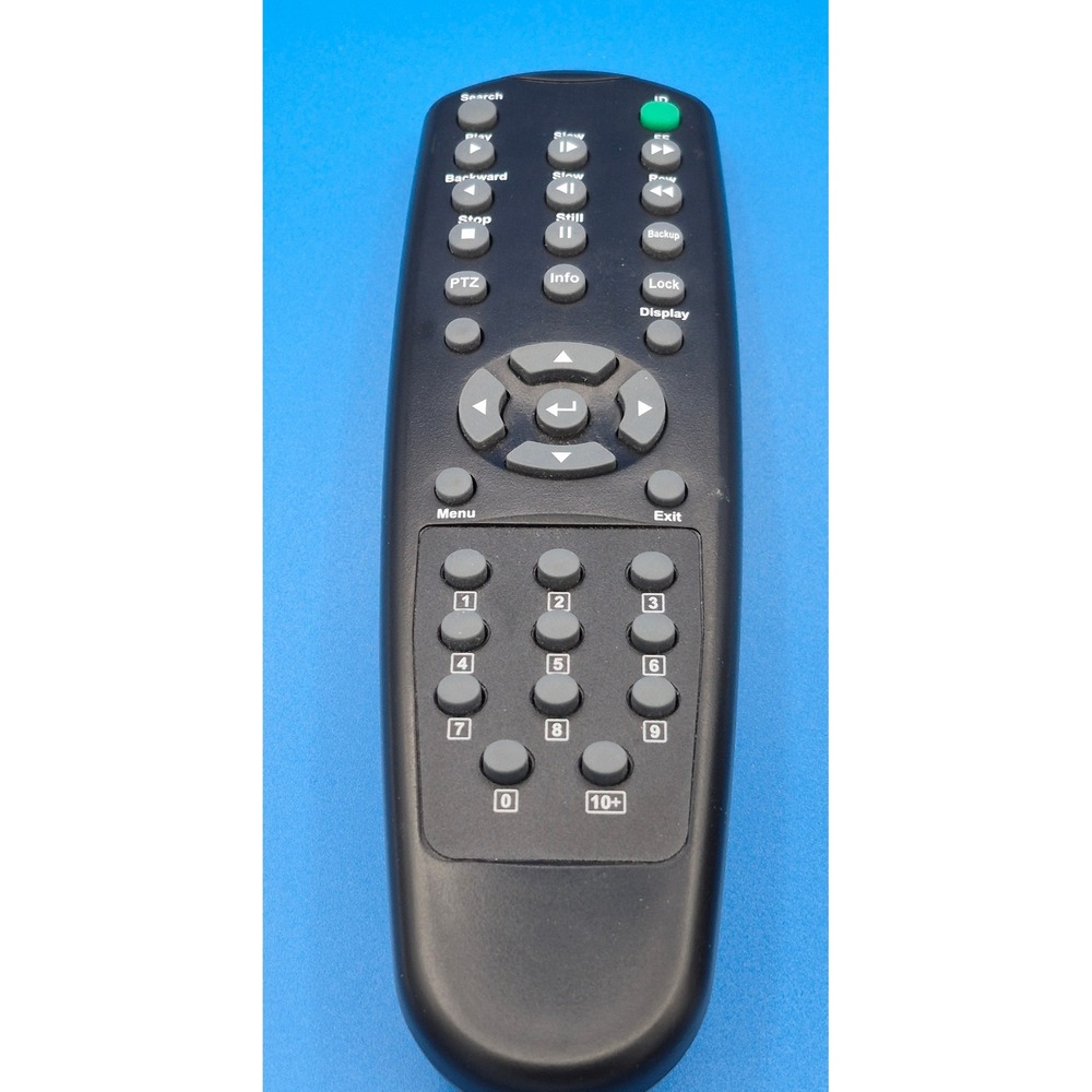 DVR Security System Remote Control Black HOF13G299GPD9 Surveillance Accessory